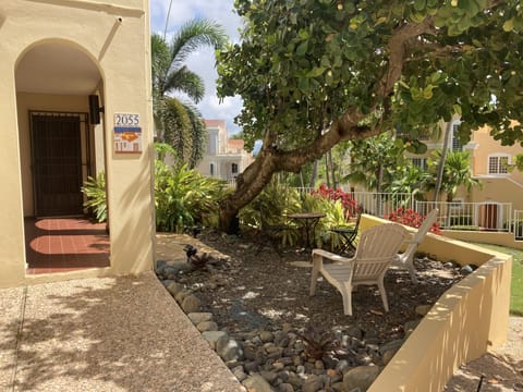 Entrance and Patio