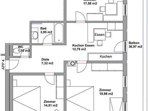 Apartment 4, 2 BR - Appartment Fuchs Apartment in Ellmau