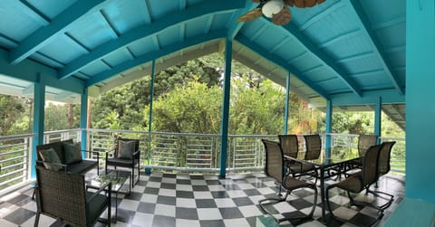 Enjoy nature in our large screened in lanai