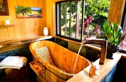 Hand crafted Japanese soaking. 
