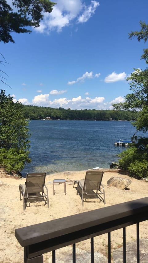 Beach view from front porch