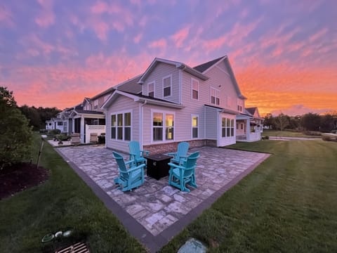 Side and back yard