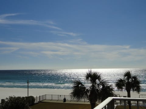 Beautiful water view from balcony!