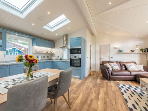 Convenient open-plan living space | Karelia Lodge, Keltyneyburn, near Aberfeldy