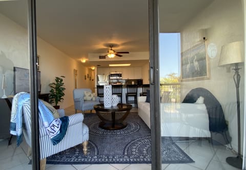 Interior view from your private balcony