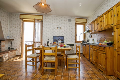 Kitchen and dining area