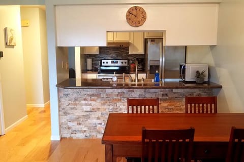 View to the kitchen from the Dining Room