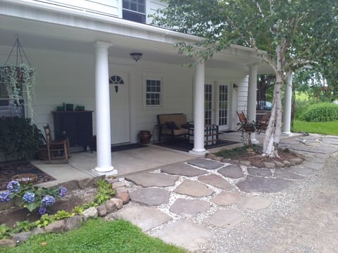 far right entrance door