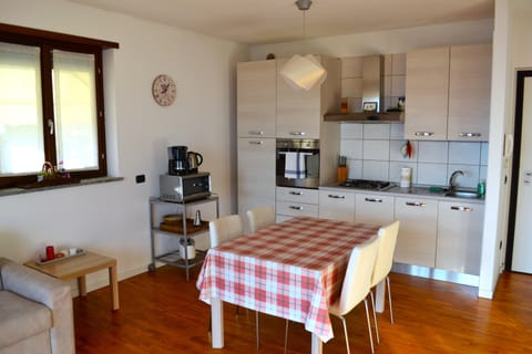 Kitchen and dining area