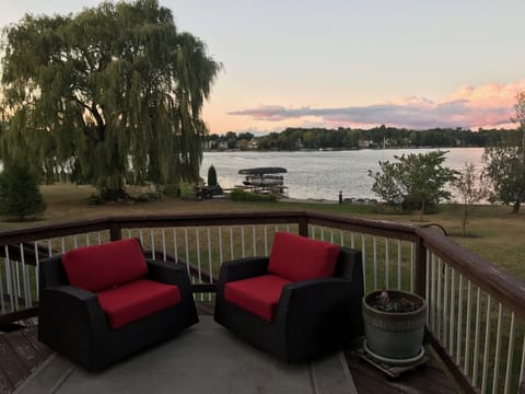 Lake View from the Deck