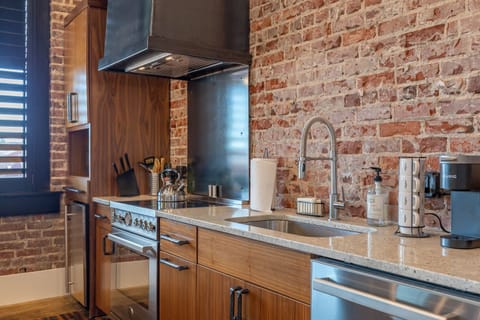 Close up of kitchen.