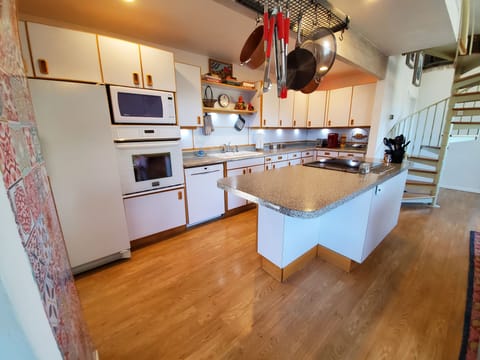 Kitchen and implements. 