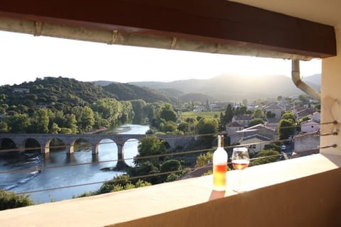 Loggia at top of the house. Great escape with book and hammock or for sundowners
