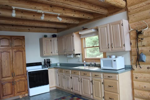Fully stocked kitchen