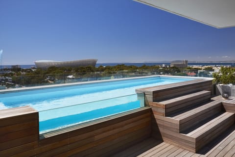 Pool on the deck
