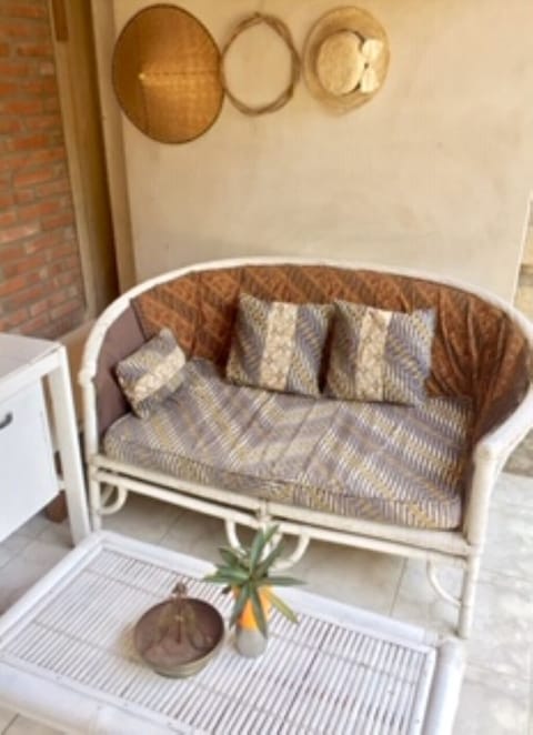 Sofa on terrace