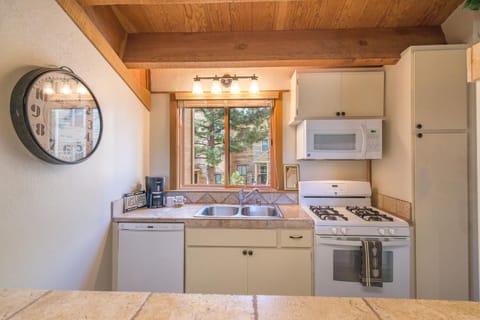 Kitchen view from bar