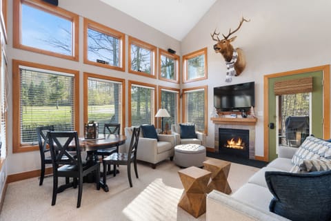 Summer Lodge at Boyne Mountain - A wonderful condo with new furniture upstairs and down.  Outside deck directly on the mountain with gas grill.  Condo is a short walk to all the fun at the base of Boyne Mountain!  Book Today!
