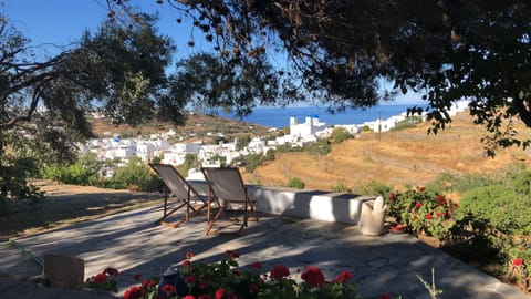 Garden view of village