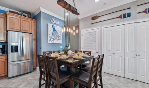 The refrigerator has two ice-makers should the need arise.