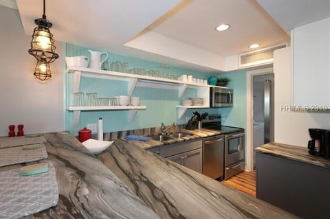 Coligny Villa 8 - Nicely Remodeled Kitchen