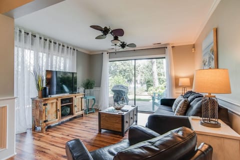 Coligny Villa 8 - Spacious Living Area