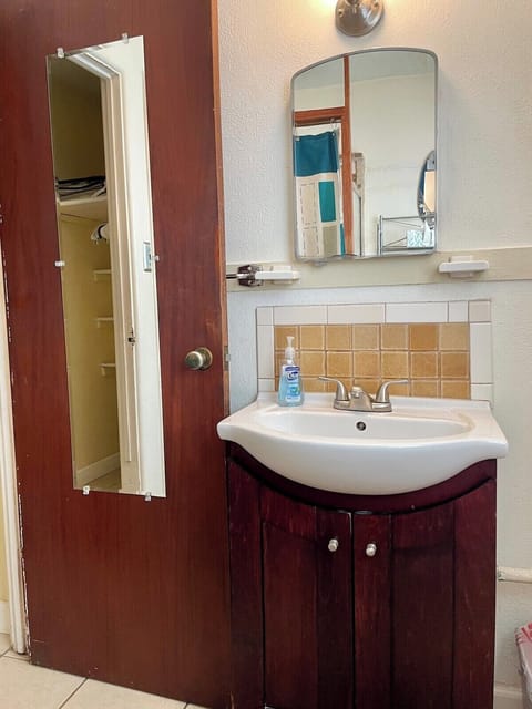 European basin and vanity. 