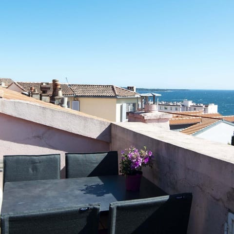 The terrace