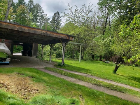 Swing Set and Carport