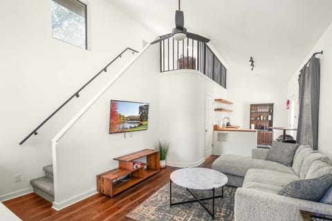 Upstairs Loft Entertainment Center