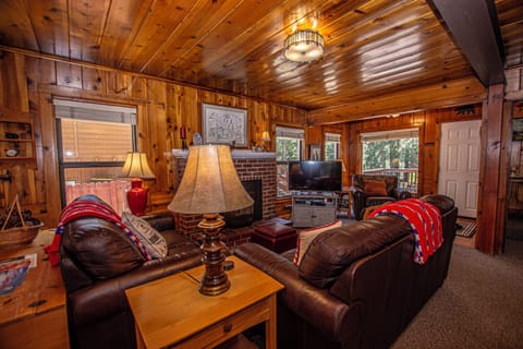 Fir Forest Cottage - Living Area TV