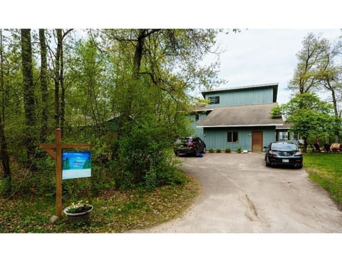Entrance to the cabin