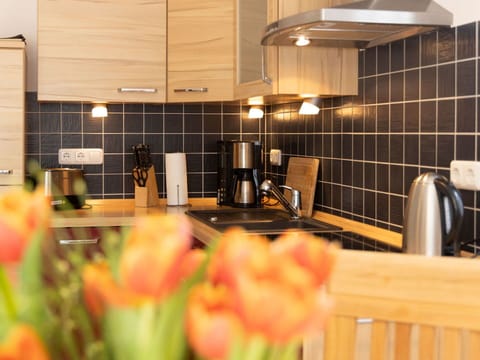 Kitchen Appliance, Kitchen, Countertop, Major Appliance, Wood, Interior Design, Small Appliance, Cabinetry, Furniture, Flooring