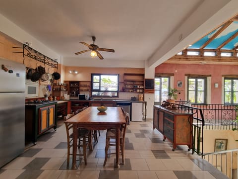Large Kitchen Dining Area.
We have everything you will need to self-cater.