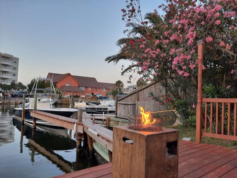 May picture. Quiet and peaceful with mullet jumping.