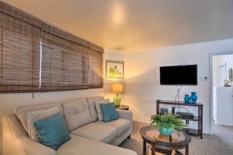 East Tawas Vacation Rental | 3BR | 1.5BA | 1,300 Sq Ft | Stairs to Access