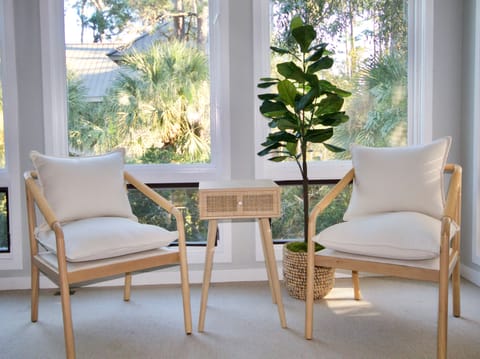 Quiet Seating area in Master Bedroom