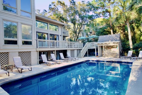 Take a swim in the newly redone pool.