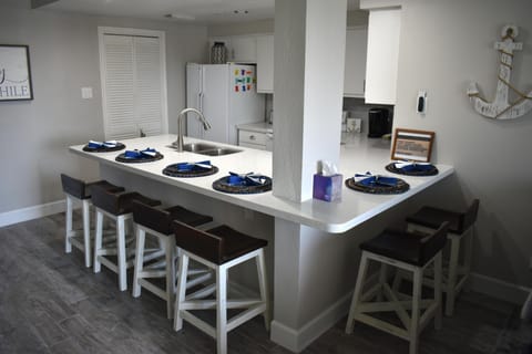 Newly renovated quartz countertop