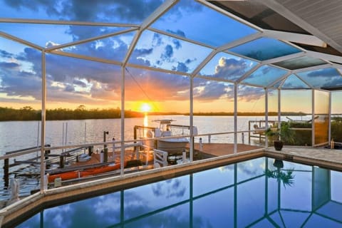 Pool, Dock and Boat Lift
