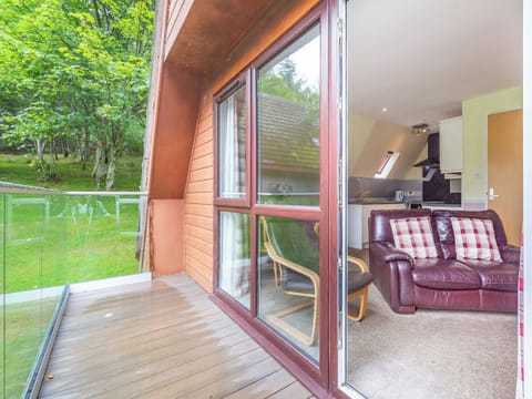 Balcony | Gorse Lodge - Flowerburn Holidays, Rosemarkie, near Fortrose