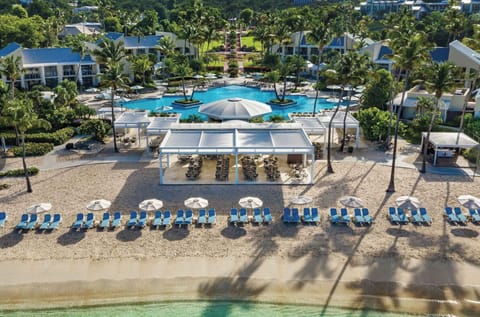 Westin St John Resort's beach and pool