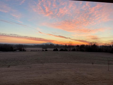 Sunrise over Mount Magazine