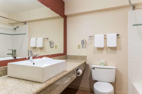 Bathroom with the essential toiletries provided!