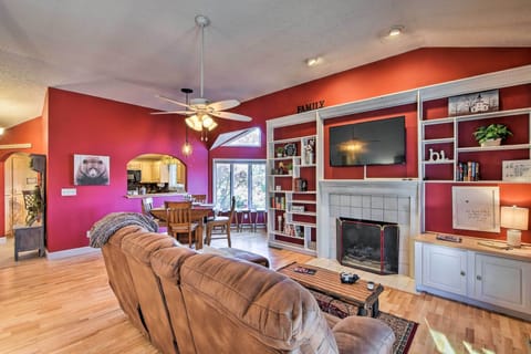 Hayesville Vacation Rental | 4BR | 3.5BA | 2,600 Sq Ft | Stairs to Access