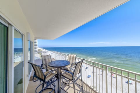 Private Balcony overlooking the Gulf