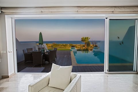 Villa Selina, offering panoramic sea views