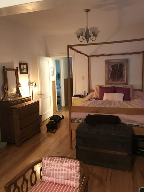 Queen Temperpedic Bed - please note location of bed & there is a door separation