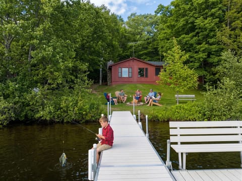 Family fun on Teal Lake