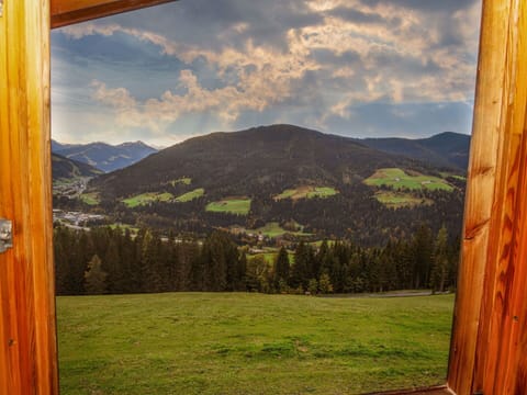 Sky, Cloud, Property, Mountain, Ecoregion, Plant, Natural Landscape, Wood, Highland, Window